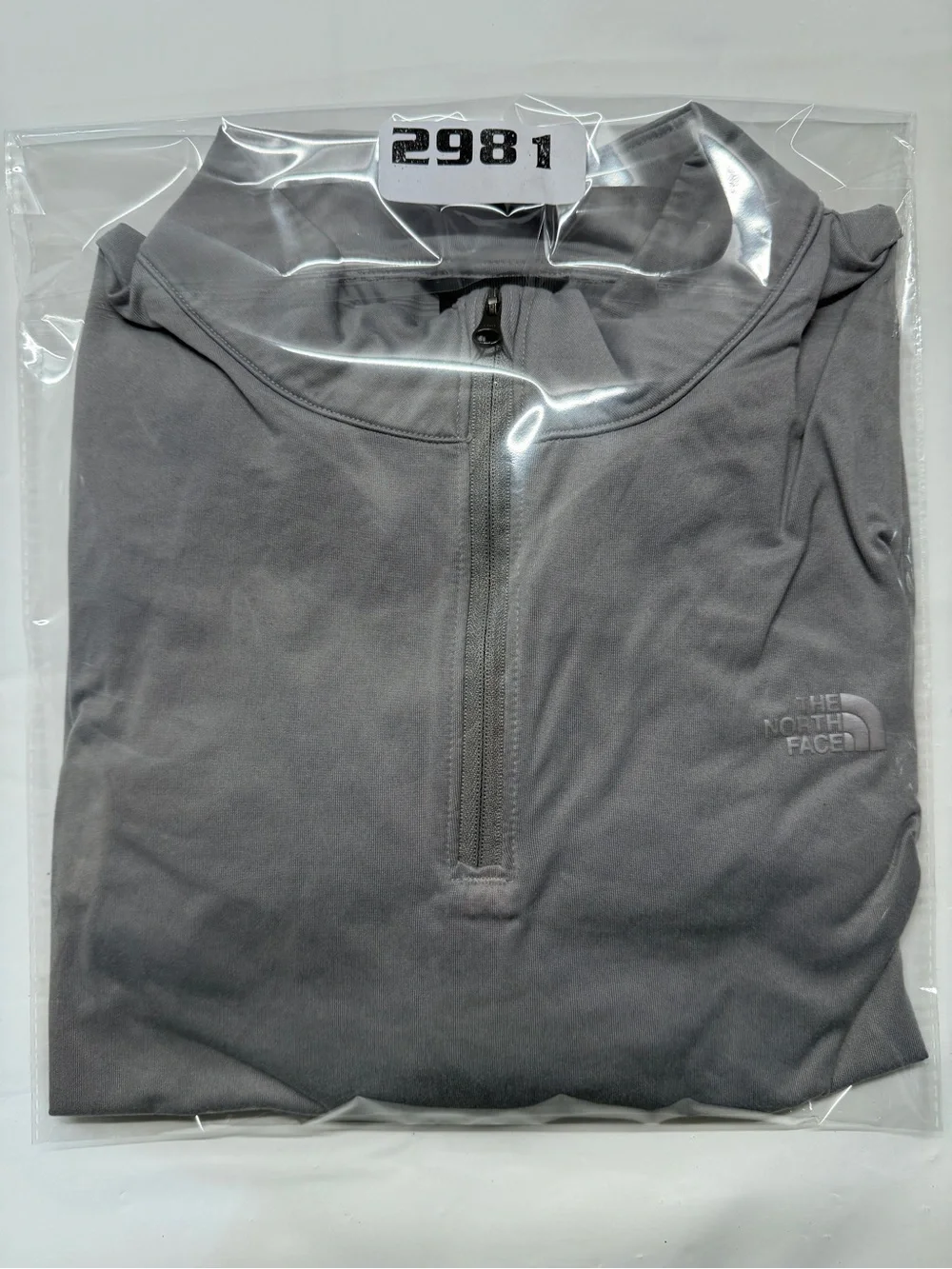 The North Face Gray‎ 1/4 Zip Pullover